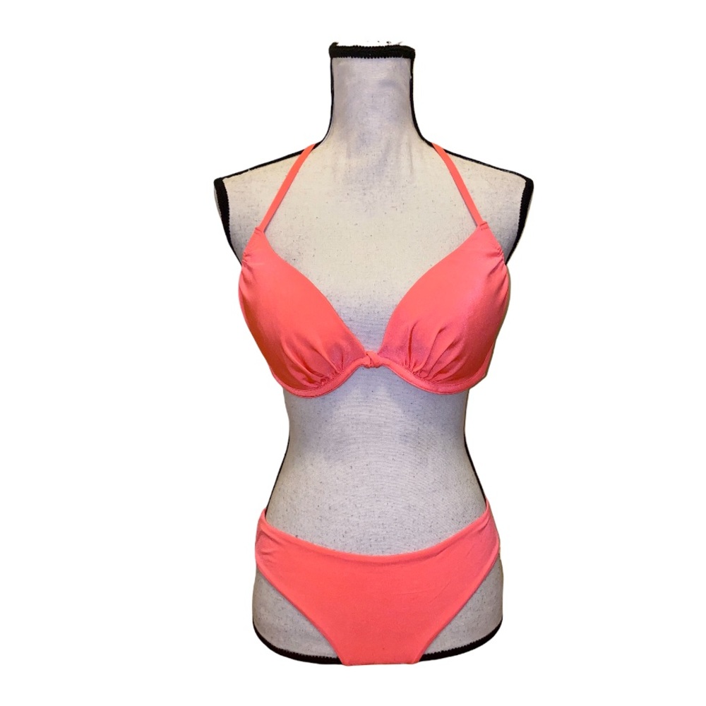 [H&M] Halter Push Up Bikini Set
